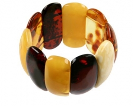 Amber Bracelet BALTIC QUEEN 18 x 46 mm 