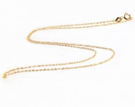 Gold Chain 46 cm - White & Yellow Gold