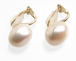 Pearl Earrings B 13 mm CL