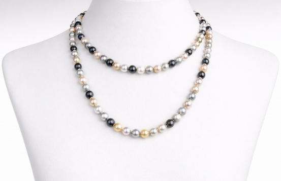 Pearl Necklace KALEIDOSCOP 120 cm
