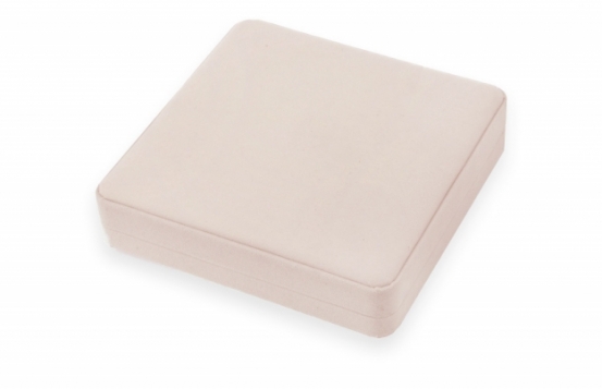 Suede Gift box Set Pearl - Necklace & Earrings