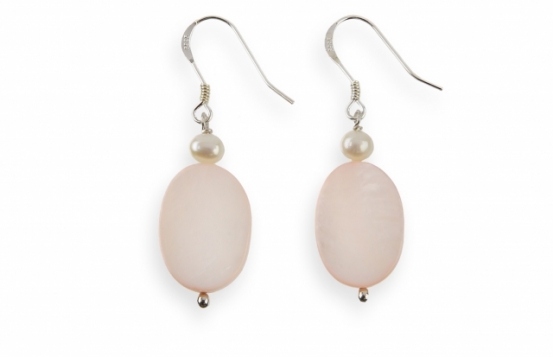 Earrings Oceania - pink