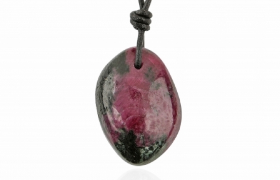Ruby Zoisite Pendant