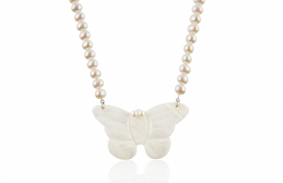 Pearl Necklace Miramar Papillon