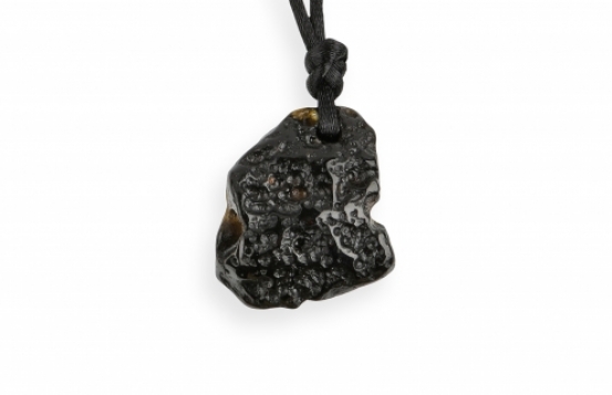 Tektite Pendant on a cord