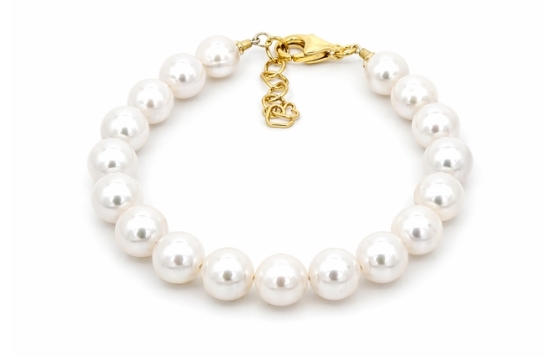 Biserna zapestnica LUMIÈRE BLANCHE