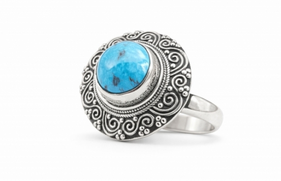 Silver Ring Turquoise ARIANA