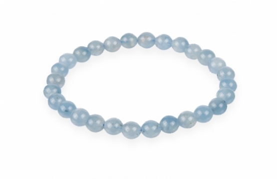 Aquamarine Bracelet Aquarious 7 mm