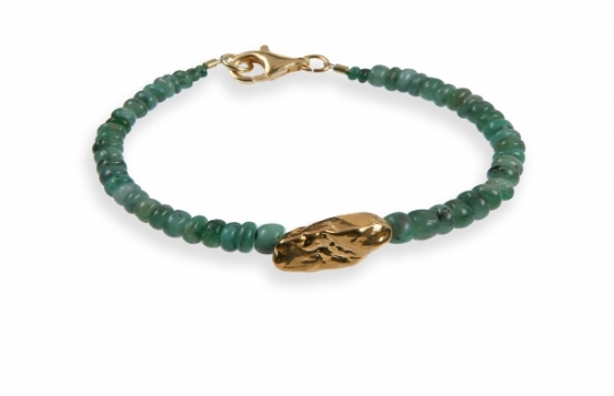 Emerald Bracelet Goldie