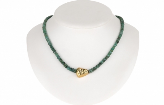 Emerald Necklace Goldie 
