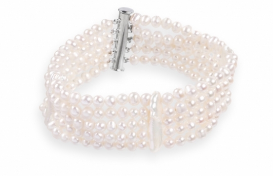 Pearl Bracelet Vintage - Five-strand