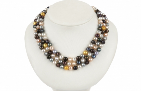 Biserna ogrlica Kalejdoskop 120 cm