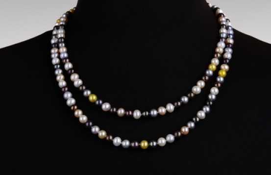 Pearl Necklace KALEIDOSCOP 120 cm