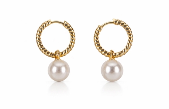 Biserni uhani AURELIA Orient Hoop