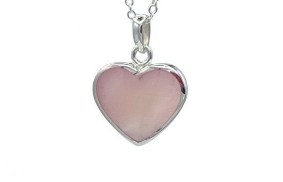 Obesek Love Heart PINK