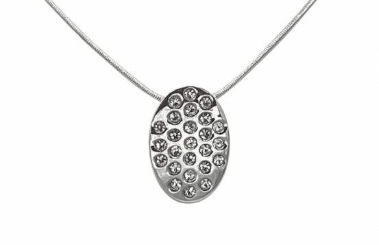Silver Pendant Magic glitter