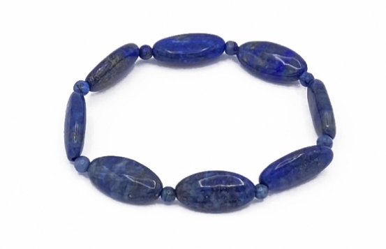 Zapestnica lapis lazuli 10 x 20 mm