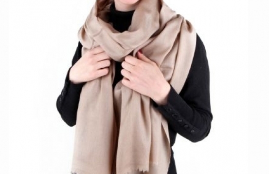 Šal PURE CASHMERE bež