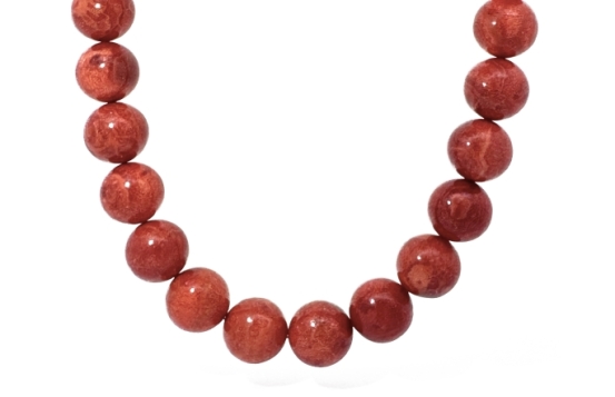 Ogrlica Corallo Rosso Maxi 20-23 mm 