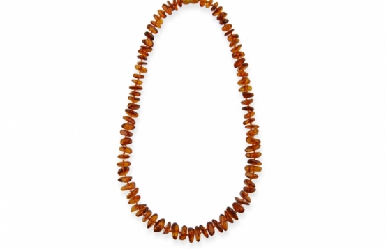 Otroška ogrlica jantar 6 - 7 mm - 36 cm