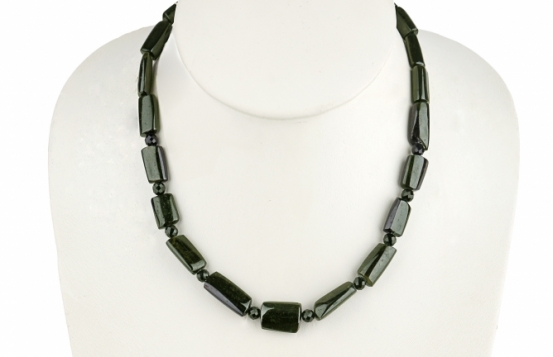 Ogrlica zeleni turmalin NATUR