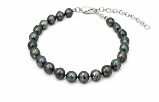 Zapestnica Tahiti Baroque Noir