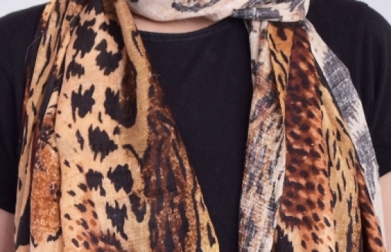 Pashmina TIGER scarf
