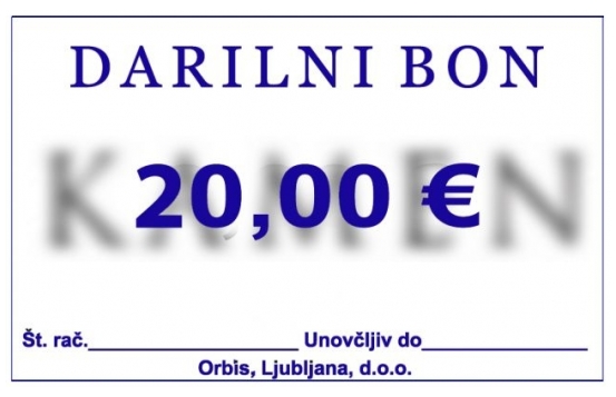 Darilni bon 20 €