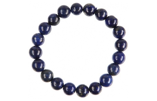 Elastična zapestnica LAPIS Lazuli - 6 in 10 mm