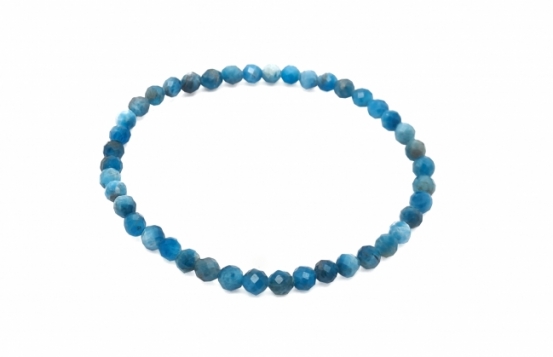Gemstone Bracelets – Ruby-Zoisite & Blue Apatite 4 mm