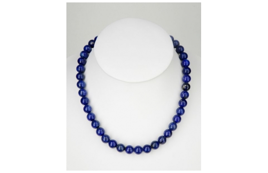 Ogrlica lapis lazuli 7 mm AA