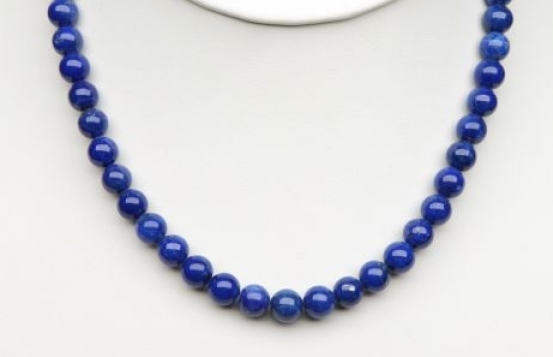 Ogrlica Lapis lazuli AA 8 mm