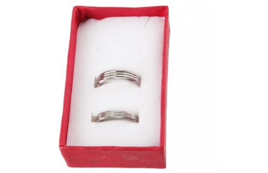 Prstan za zaljubljene DIAMOND SHINE - ženski in moški