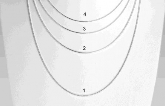 Srebrna verižica KAČA 01 - 60 in 70 cm