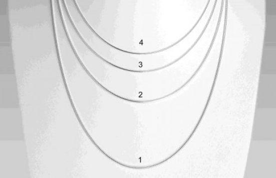 Srebrna verižica KAČA 1,2 mm - 50 cm