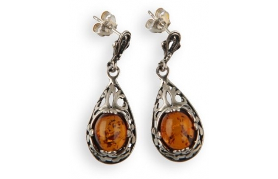 Srebrni uhani HELIOS