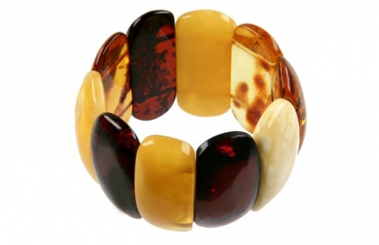 Amber Bracelet BALTIC QUEEN 18 x 46 mm 